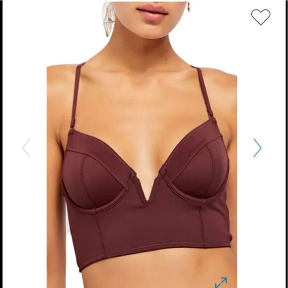 ❤️FREE PEOPLE BRIANNA LONGLINE BRA - Picture 5 of 7